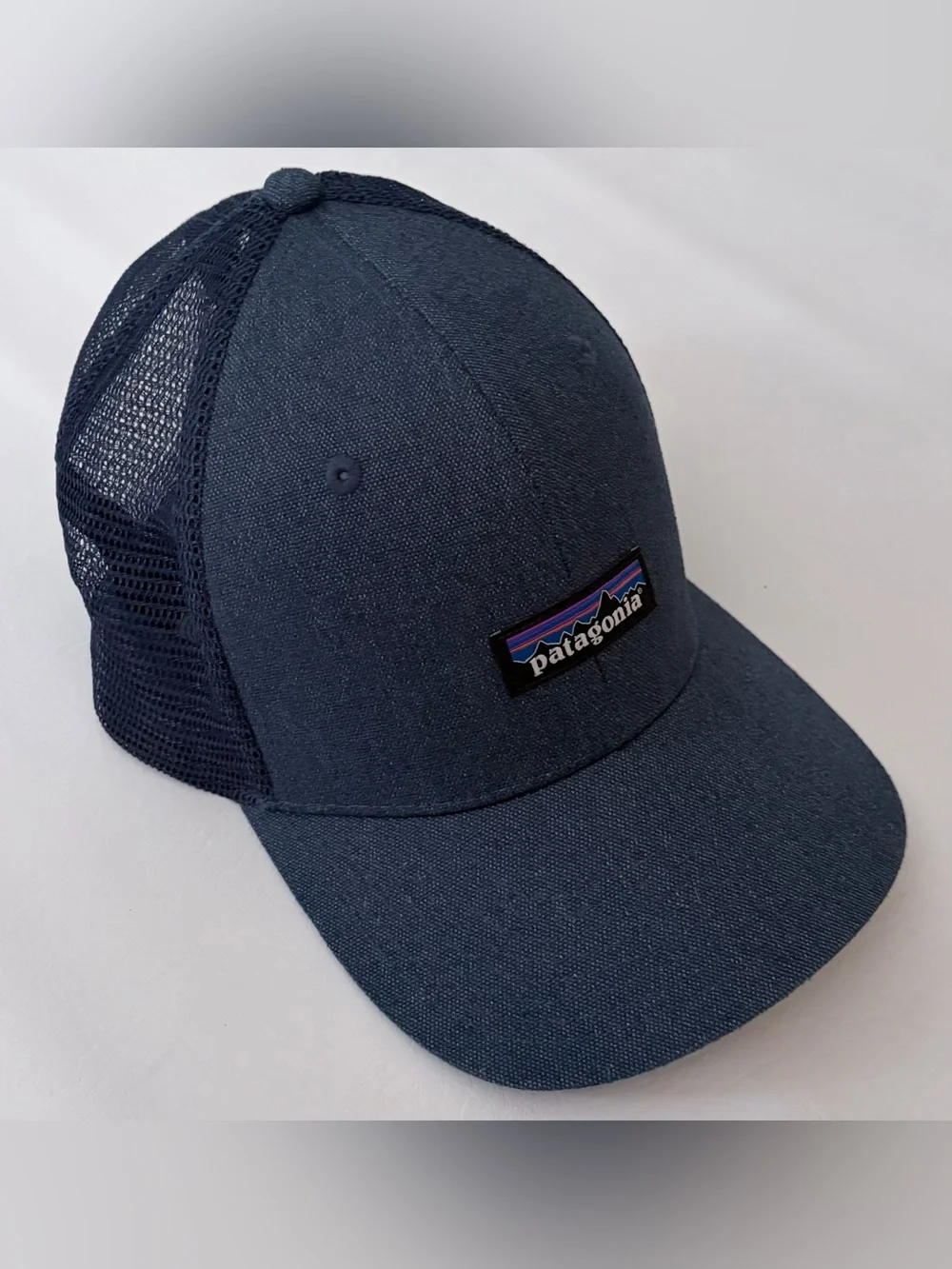 Patagonia Men’s Hat P-6 Label LoPro UnTrucker Hat Stone Blue